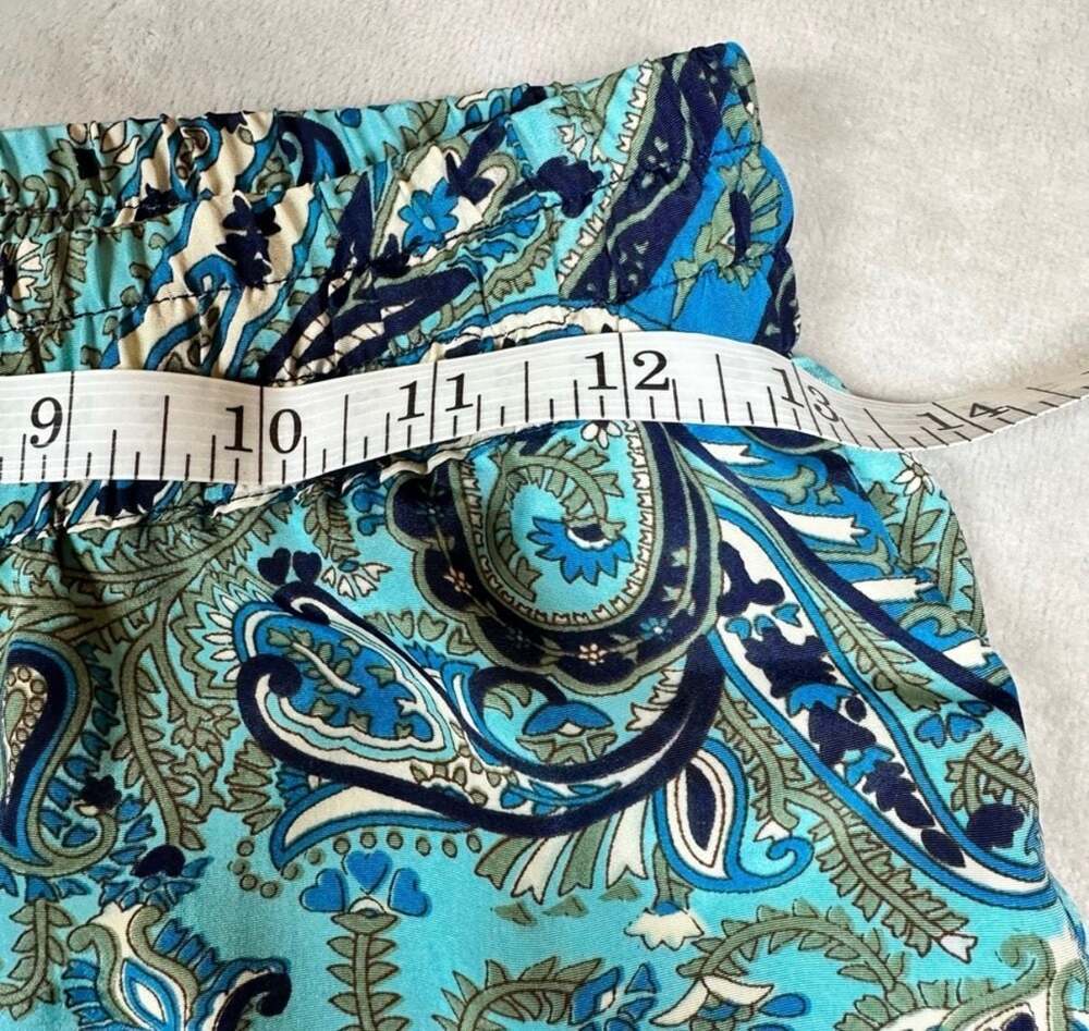 Philosophy Women's Paisley Wide Leg Palazzo Pants - Picture 5 of 6